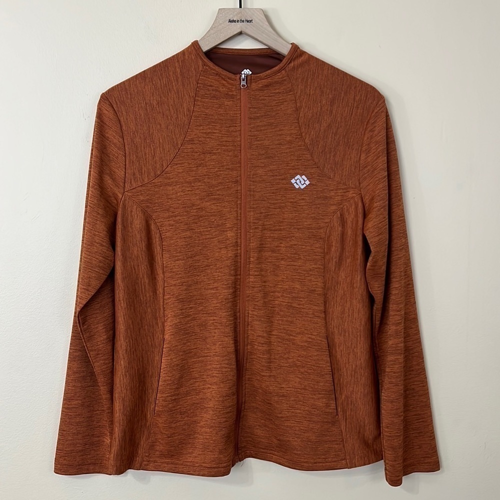UPF 50 sunblocking lightweight zip up